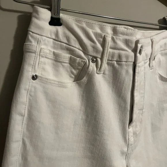 Good American White Skinny Jeans Size 4 - Picture 2 of 9